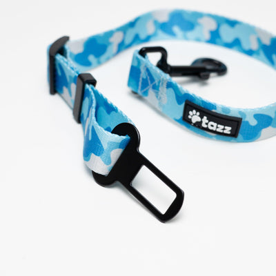 Bilbälte - Blue Camo - Tazz