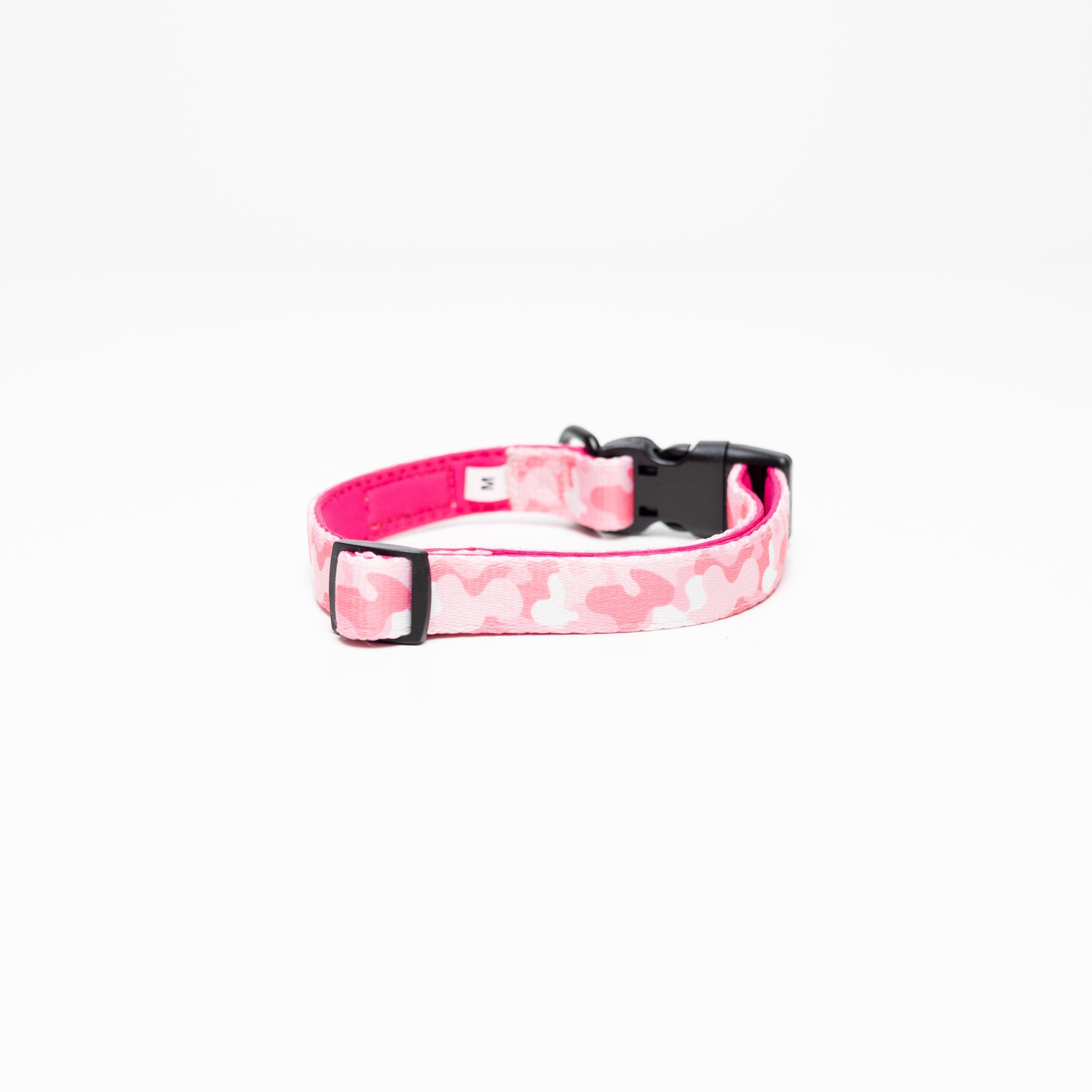 Halsband - Pink Camo - Tazz